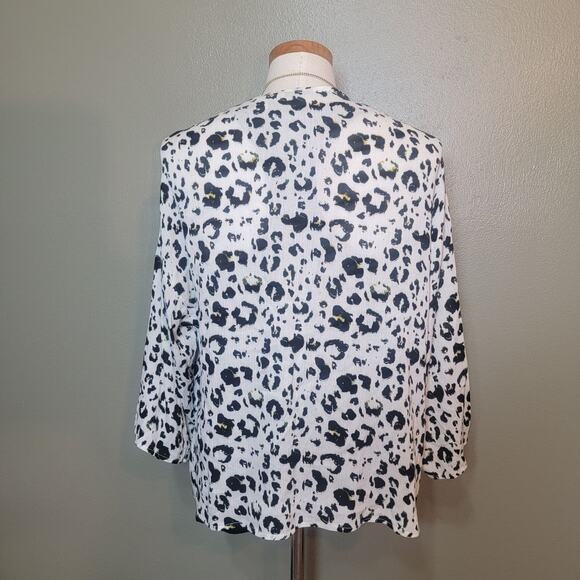 MICHAEL STARS GABBY LEOPARD WRAP - Picture 4 of 7